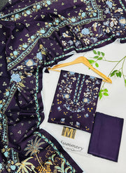 Amethyst  MAUSSUMERY KHADAR 3 PC