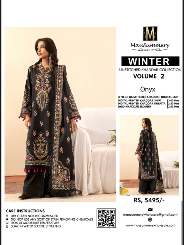 Onyx MAUSSUMERY KHADAR 3 PC