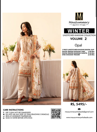 Opal  MAUSSUMERY KHADAR 3 PC