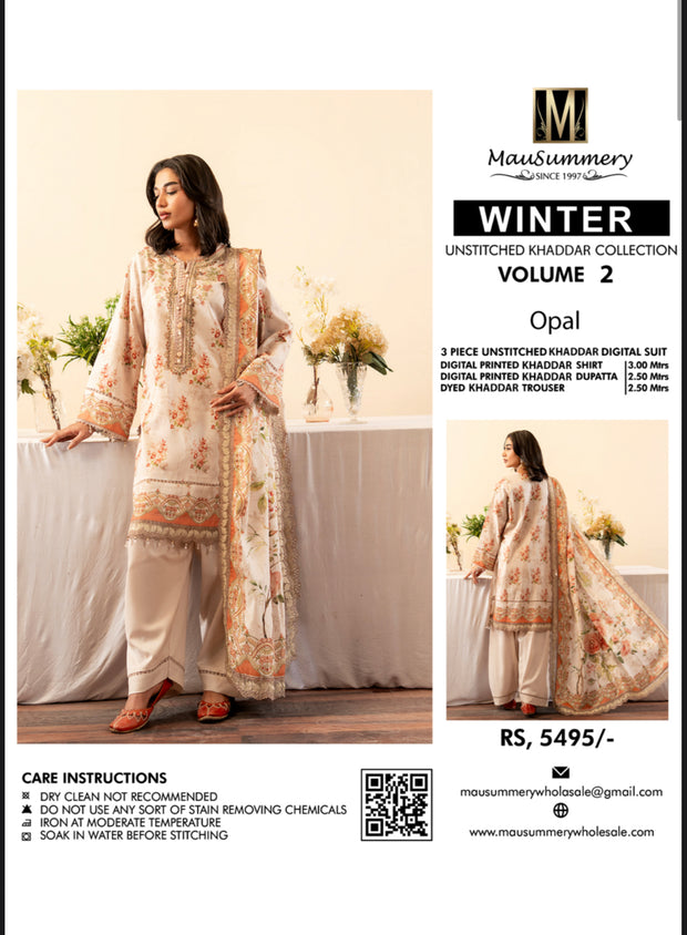 Opal  MAUSSUMERY KHADAR 3 PC