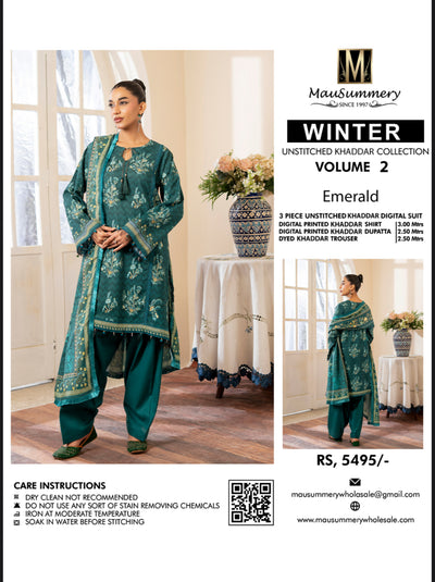 Emerald MAUSSUMERY KHADAR 3 PC