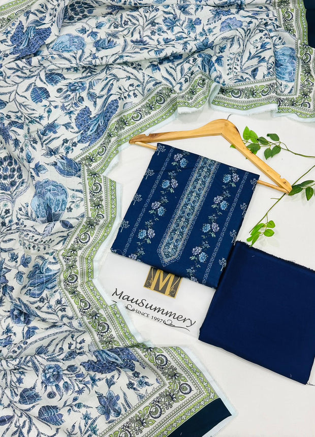 Sapphire MAUSSUMERY KHADAR 3 PC