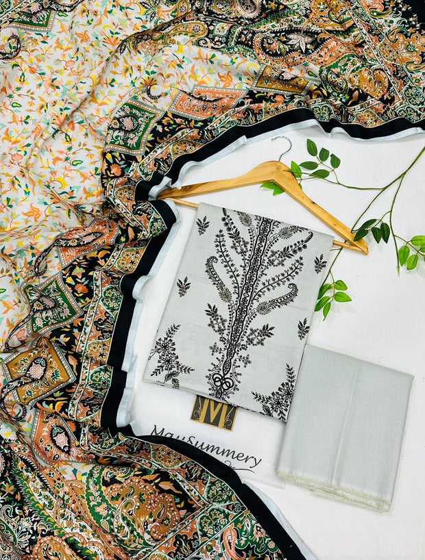 Pearl MAUSSUMERY KHADAR 3 PC